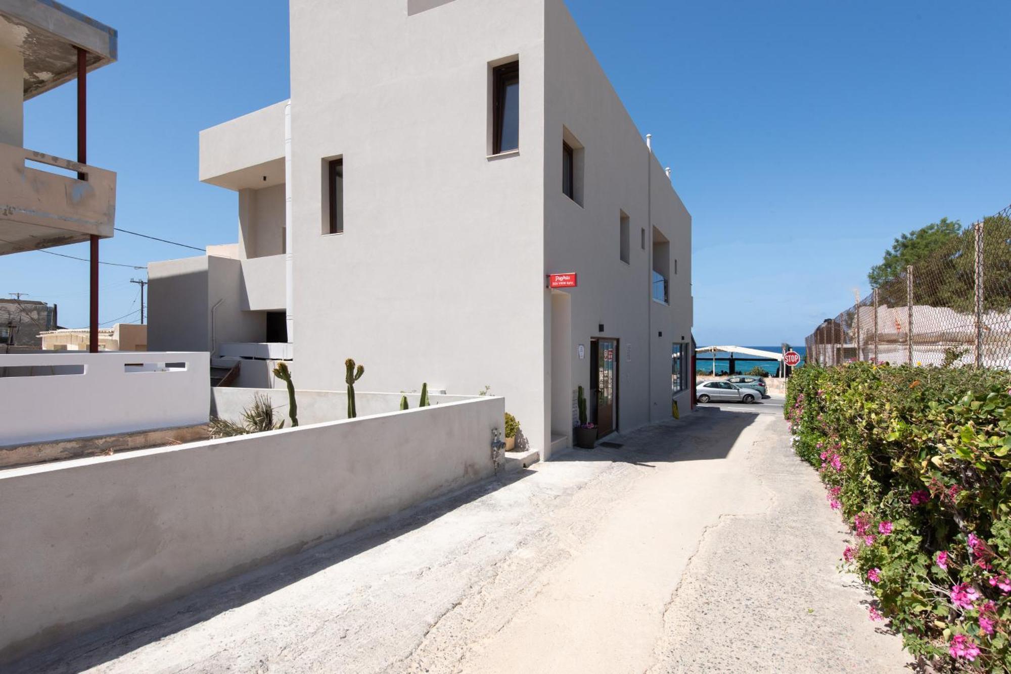 Panasia Seaview Apartments Kokkini Hani ภายนอก รูปภาพ