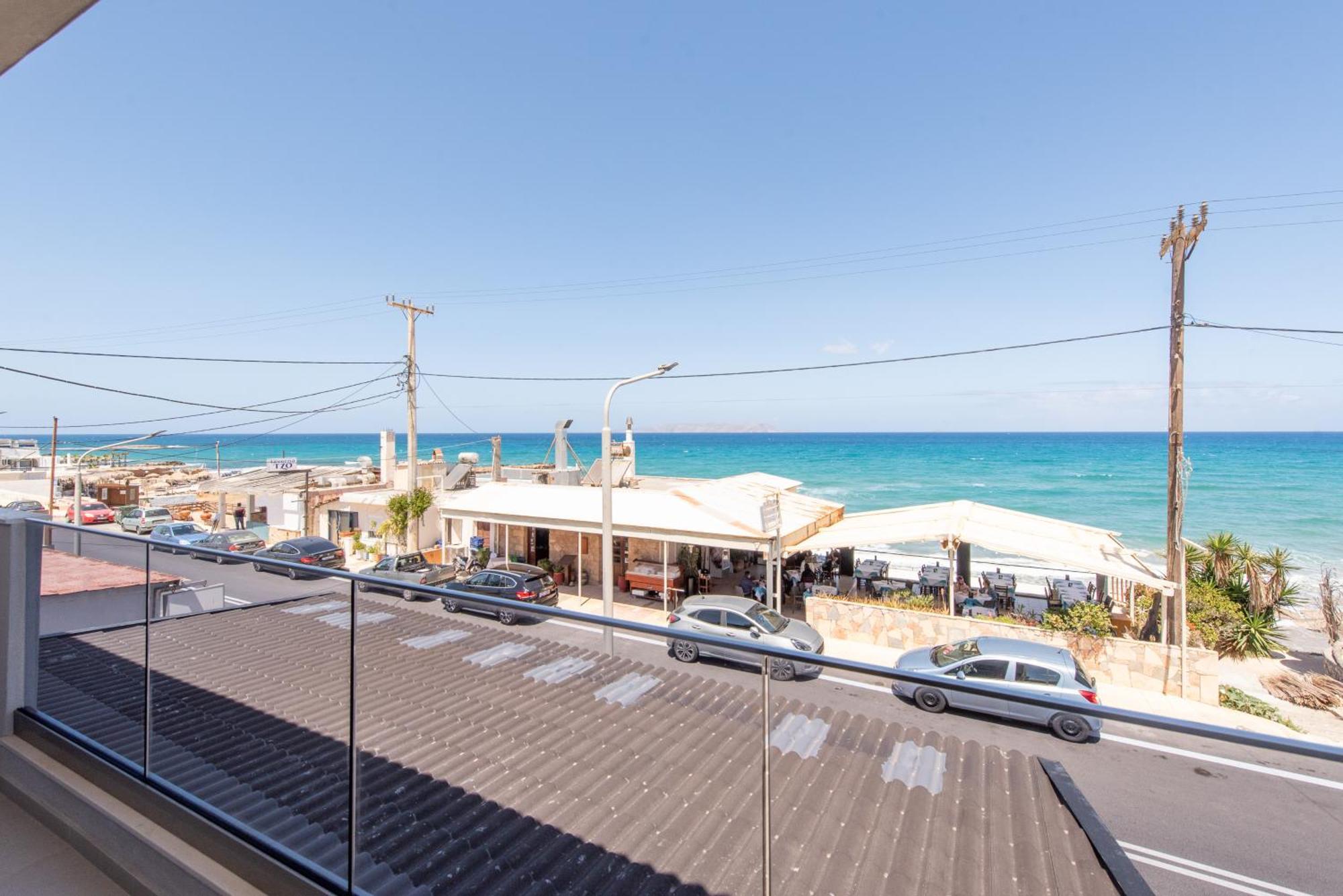 Panasia Seaview Apartments Kokkini Hani ภายนอก รูปภาพ