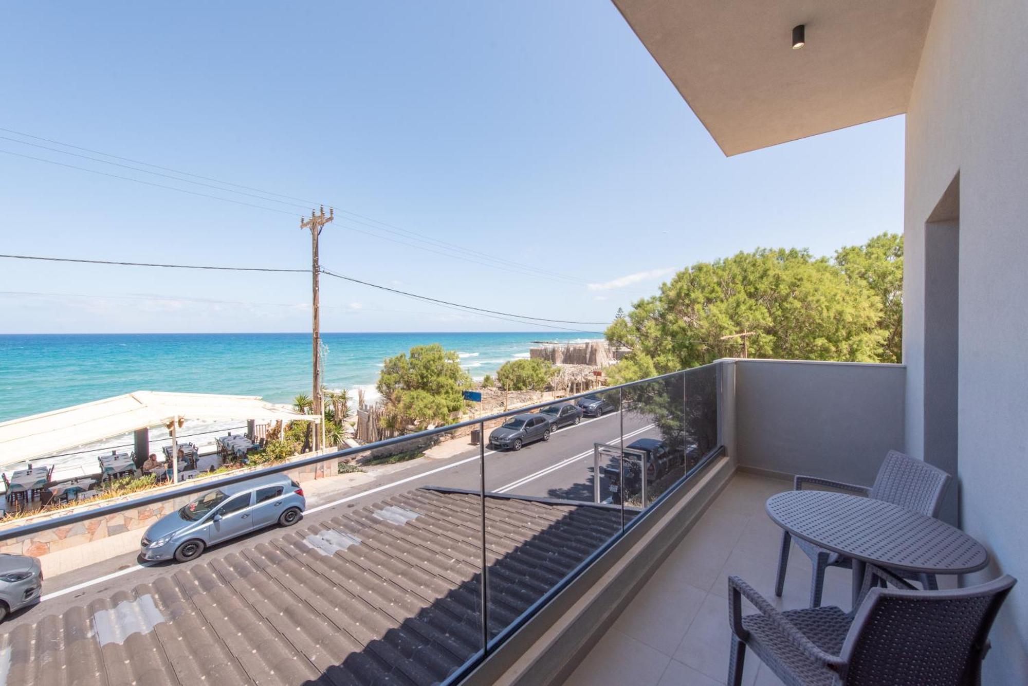 Panasia Seaview Apartments Kokkini Hani ภายนอก รูปภาพ